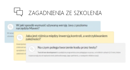 Grafika "Zagadnienia ze szkolenia". Pytania o Webservice (SOAP, REST) ze szkolenia Vavatech z programowania aplikacji webowych.