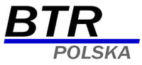 Logo BTR POLSKA. Partner technologiczny Vavatech, świadczący usługi informatyczne dla sektora bankowego.