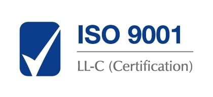 Logo certyfikatu ISO 9001. Potwierdzenie jakości Vavatech w zakresie tworzenia systemów informatycznych i szkoleń.