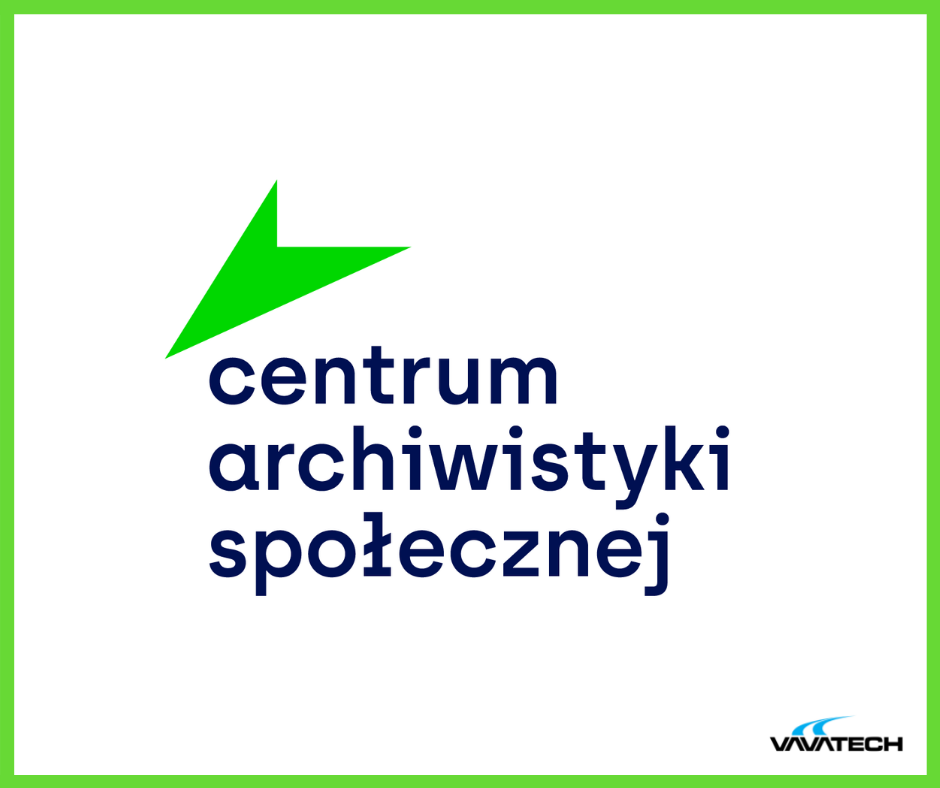 Logo Centrum Archiwistyki Społecznej. Aplikacja webowa w Java, Spring Boot, Hibernate i Ember.js.