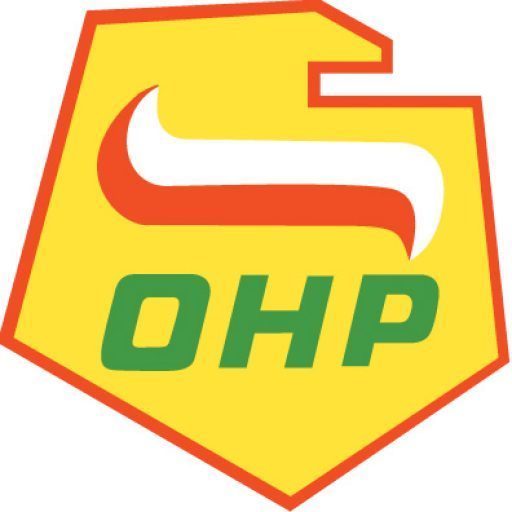 Logo Ochotniczych Hufców Pracy (OHP). Dedykowane systemy informatyczne Delfin i MPP.